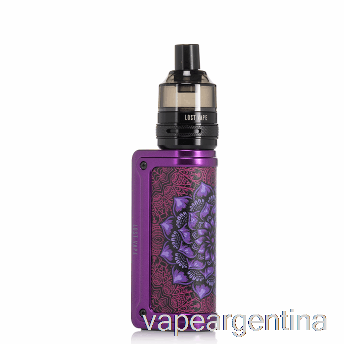 Lost Vape Thelema Mini 45w Kit De Inicio Podtank - Púrpura Sobreviviente Vape Argentina